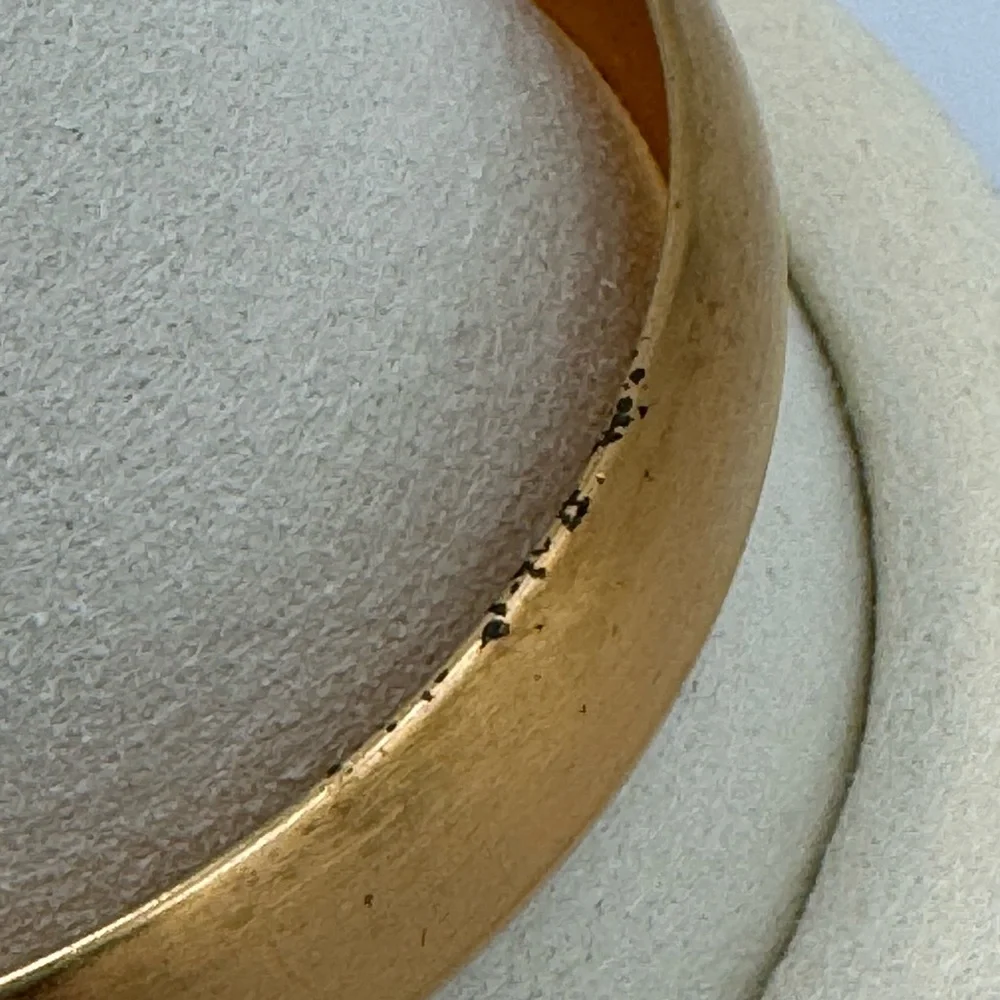 Vintage Gold Tone Bangle Set Nugget Twist Rope &‎ Wide Satin Cuff